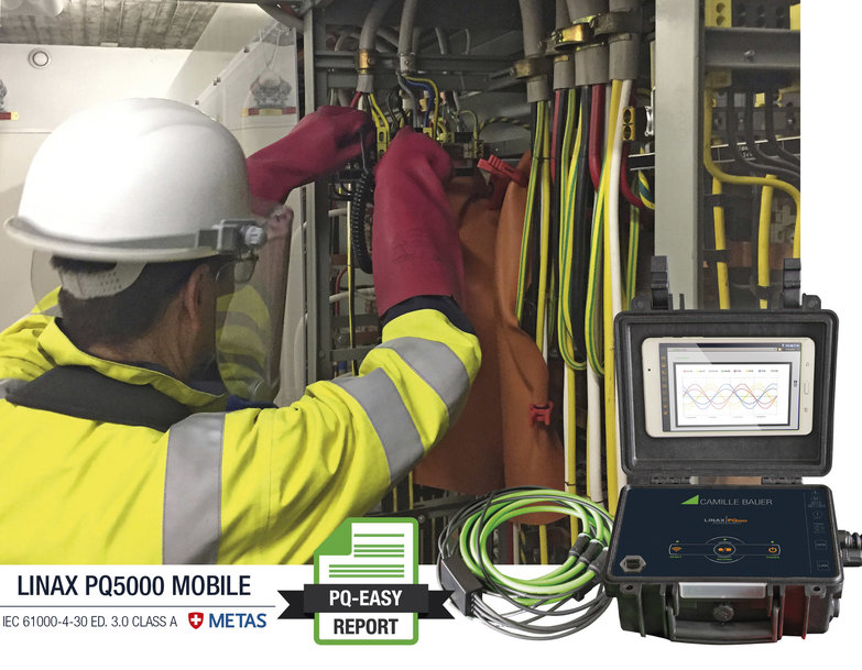 Metrologically-certified mains power analysis in a totally new dimension
A versatile, mobile solution for power quality and energy consumption monitoring